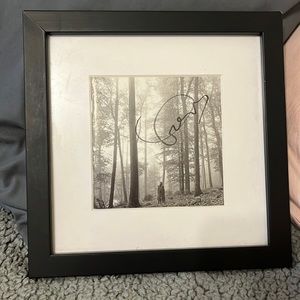 Taylor Swift Framed Autographed Folklore CD Cover
